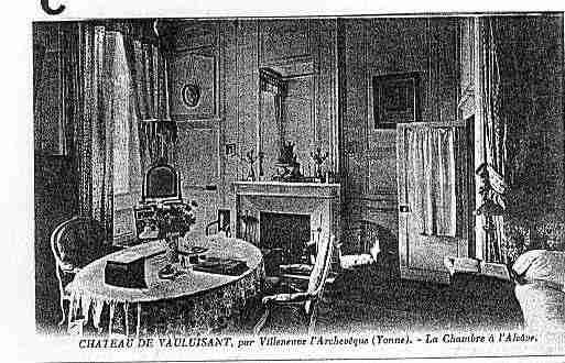 Ville de VILLENEUVEL\'ARCHEVEQUE Carte postale ancienne