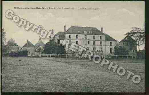 Ville de VILLENEUVELESBORDES Carte postale ancienne