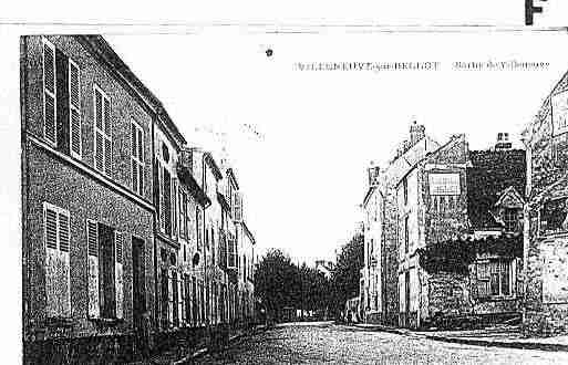 Ville de VILLENEUVESURBELLOT Carte postale ancienne Ville de VILLENEUVESURBELLOT Carte postale ancienne