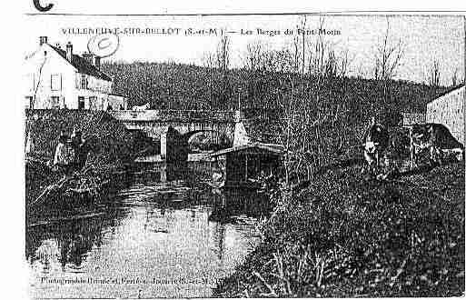 Ville de VILLENEUVESURBELLOT Carte postale ancienne