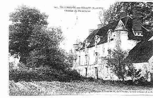 Ville de VILLENEUVESURBELLOT Carte postale ancienne