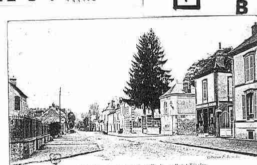 Ville de VILLENEUVESURYONNE Carte postale ancienne