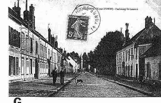 Ville de VILLENEUVESURYONNE Carte postale ancienne Ville de VILLENEUVESURYONNE Carte postale ancienne