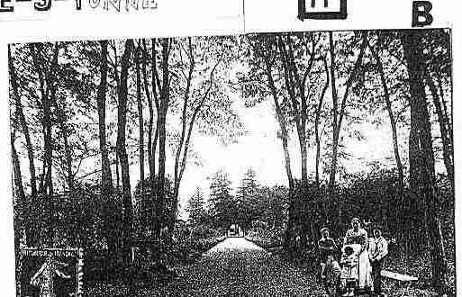 Ville de VILLENEUVESURYONNE Carte postale ancienne
