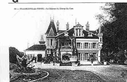 Ville de VILLENEUVESURYONNE Carte postale ancienne