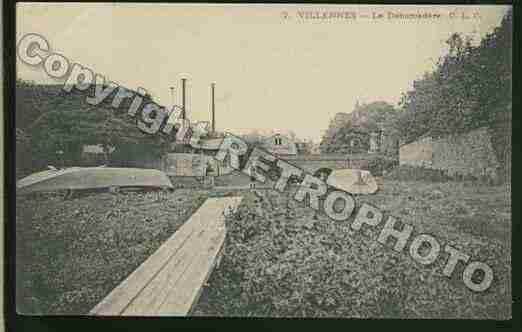Ville de VILLENNESSURSEINE Carte postale ancienne