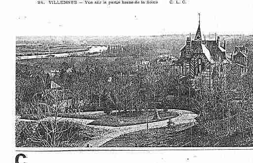 Ville de VILLENNESSURSEINE Carte postale ancienne