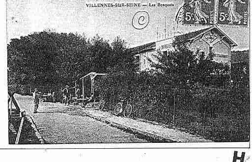 Ville de VILLENNESSURSEINE Carte postale ancienne