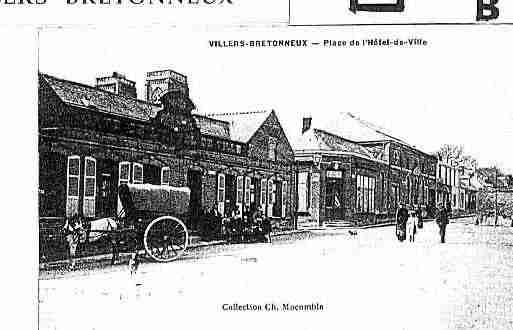 Ville de VILLERSBRETONNEUX Carte postale ancienne