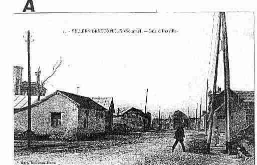 Ville de VILLERSBRETONNEUX Carte postale ancienne