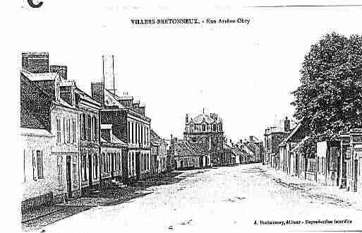 Ville de VILLERSBRETONNEUX Carte postale ancienne