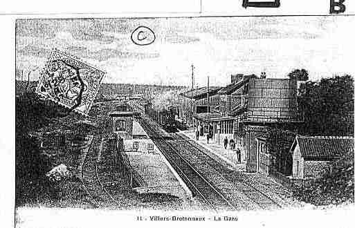 Ville de VILLERSBRETONNEUX Carte postale ancienne