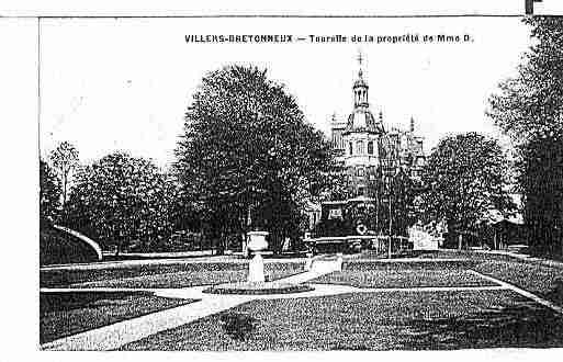 Ville de VILLERSBRETONNEUX Carte postale ancienne