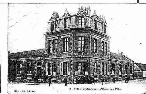 Ville de VILLERSBRETONNEUX Carte postale ancienne