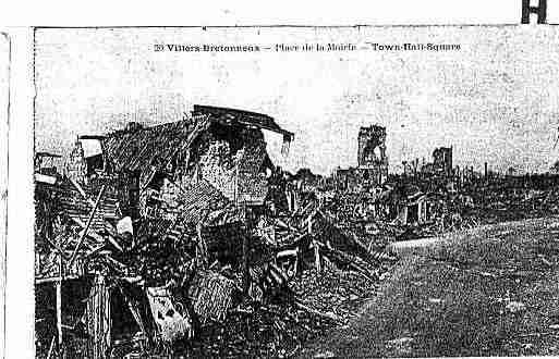 Ville de VILLERSBRETONNEUX Carte postale ancienne