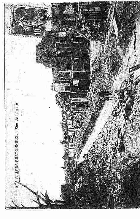 Ville de VILLERSBRETONNEUX Carte postale ancienne