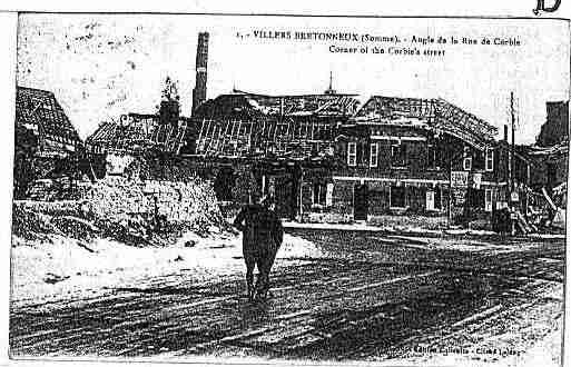Ville de VILLERSBRETONNEUX Carte postale ancienne
