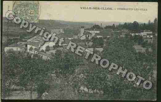 Ville de VILLESURILLON Carte postale ancienne