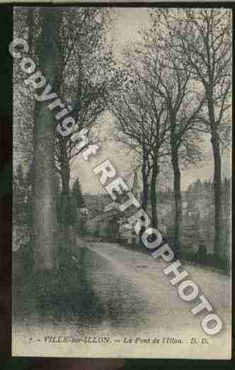 Ville de VILLESURILLON Carte postale ancienne Ville de VILLESURILLON Carte postale ancienne