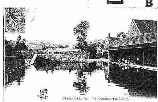 Ville de VILLIERSLOUIS Carte postale ancienne