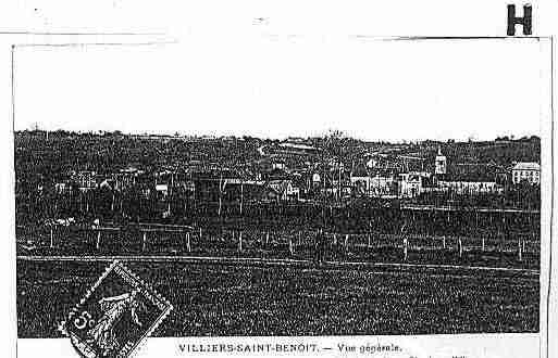 Ville de VILLIERSSAINTBENOIT Carte postale ancienne