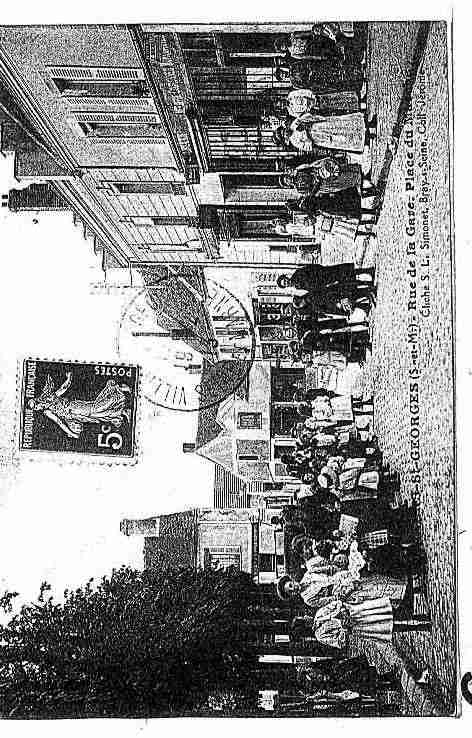 Ville de VILLIERSSTGEORGES Carte postale ancienne Ville de VILLIERSSTGEORGES Carte postale ancienne