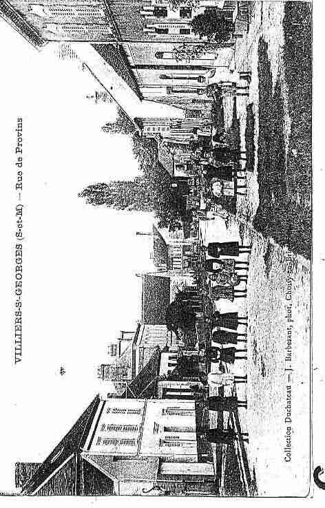 Ville de VILLIERSSTGEORGES Carte postale ancienne Ville de VILLIERSSTGEORGES Carte postale ancienne