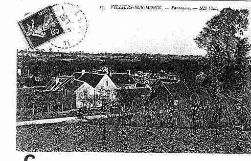 Ville de VILLIERSSURMORIN Carte postale ancienne