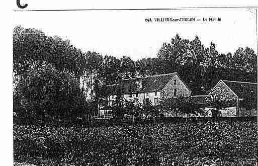 Ville de VILLIERSSURTHOLON Carte postale ancienne