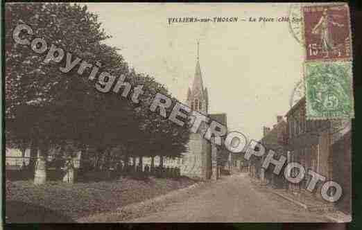 Ville de VILLIERSSURTHOLON Carte postale ancienne