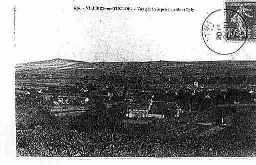 Ville de VILLIERSSURTHOLON Carte postale ancienne