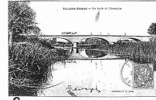 Ville de VILLIERSVINEUX Carte postale ancienne Ville de VILLIERSVINEUX Carte postale ancienne