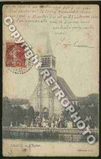 Ville de VILLUIS Carte postale ancienne Ville de VILLUIS Carte postale ancienne
