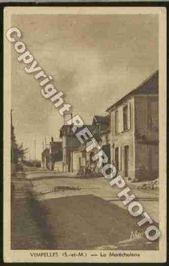 Ville de VIMPELLES Carte postale ancienne