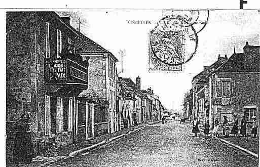 Ville de VINCELLES Carte postale ancienne