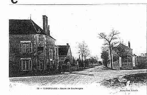 Ville de VINCELLES Carte postale ancienne