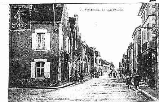 Ville de VINCELLES Carte postale ancienne