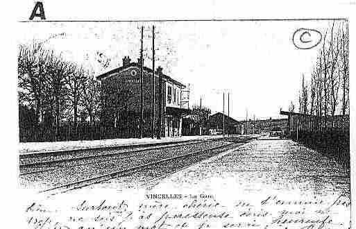 Ville de VINCELLES Carte postale ancienne