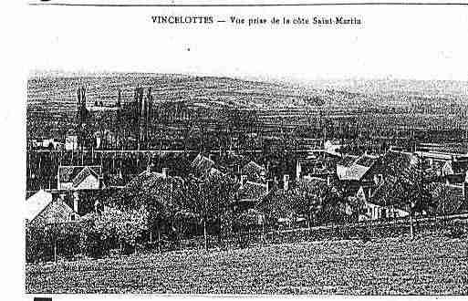 Ville de VINCELOTTES Carte postale ancienne