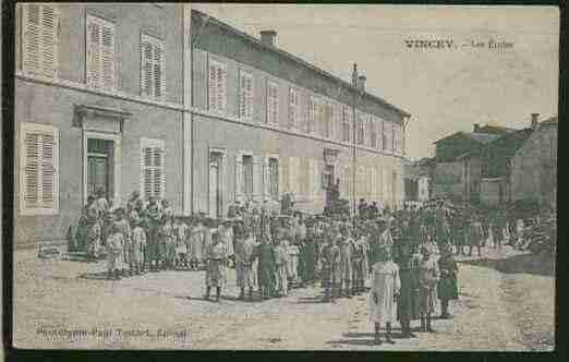 Ville de VINCEY Carte postale ancienne