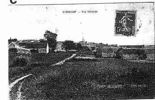 Ville de VINNEUF Carte postale ancienne