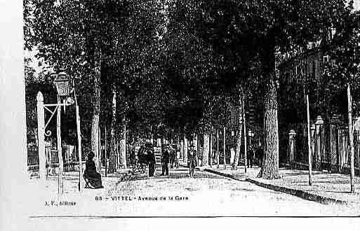 Ville de VITTEL Carte postale ancienne