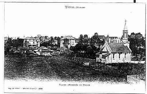 Ville de VITTEL Carte postale ancienne