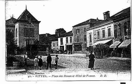 Ville de VITTEL Carte postale ancienne