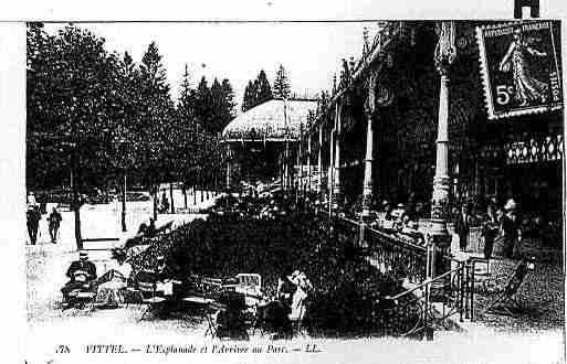 Ville de VITTEL Carte postale ancienne