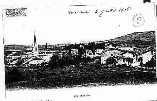 Ville de VITTEL Carte postale ancienne