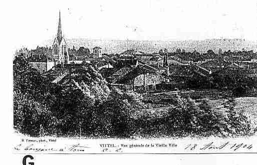 Ville de VITTEL Carte postale ancienne