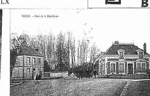 Ville de VOULX Carte postale ancienne