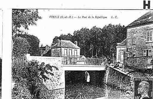 Ville de VOULX Carte postale ancienne