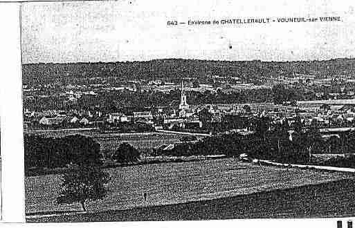 Ville de VOUNEUILSURVIENNE Carte postale ancienne